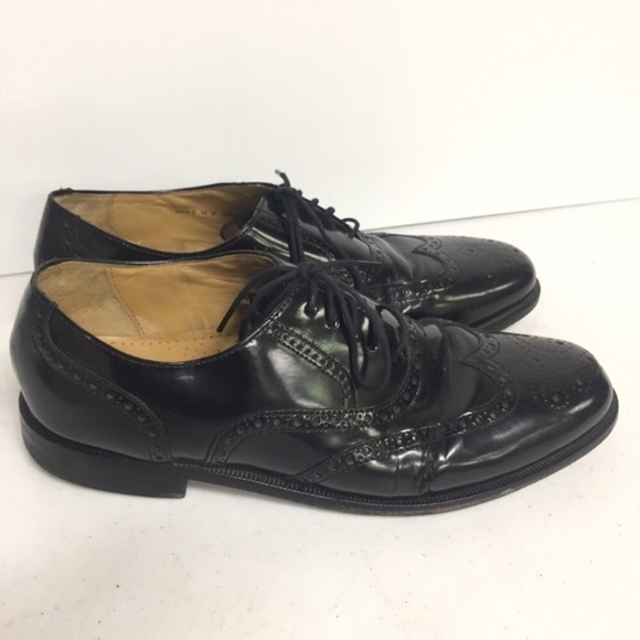 Cole Haan Cannolly Leather Wingtip Oxfords Size 10 - Picture 3 of 8